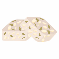  Torrone Italian Christmas dessert.