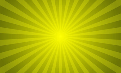 Fototapeta premium Yellow radial burst background design