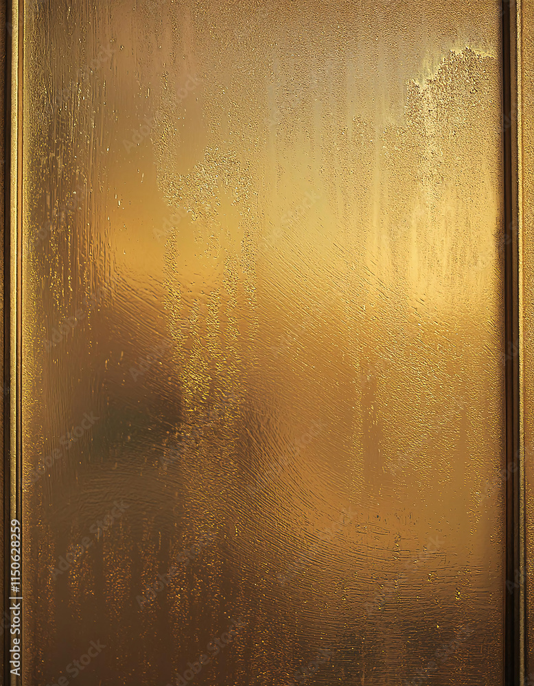 Poster a shimmering golden surface with subtle textures and variations in hue, creating a luxurious and opu