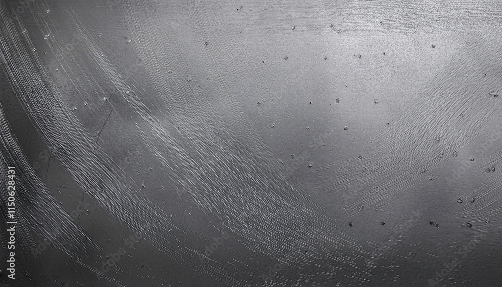 Poster a textured, metallic surface with circular brush strokes, creating a sleek and modern appearance gen