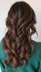 Fototapeta premium Your hairstyle brings out the beauty in you, enhance, with white tones