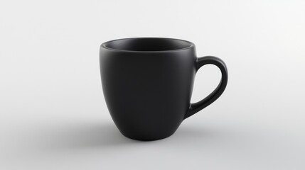 Obraz premium Black Coffee Cup on Table