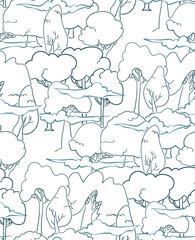 japanese chinese vector design seamless pattern