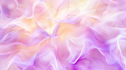 Fototapeta premium Enchanting Lavender Dreams: Soft Purple Blooms in Ethereal Motion Blur with Golden Light in Serene Garden Setting