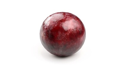 Obraz premium A red fruit with a shiny surface