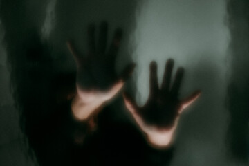 hands in the dark