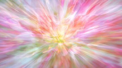 Dynamic Floral Motion Blur - Colorful Tulips in Vibrant Garden with Warm Illumination
