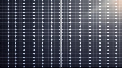 Realistic 3D photovoltaic module isolated on transparent background. Vector illustration of solar panel for alternative power generation from sunlight. Modern renewable energy technology equipment