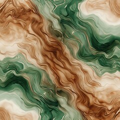 Abstract Painting: Green-Brown and Gold Flows with Elegant Speckles

Ключові слова / Keywords: