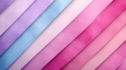 Fototapeta premium Abstract Diagonal Pastel Color Gradient Stripes