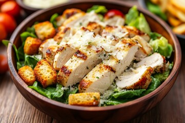 Grilled Chicken Caesar Salad - A Flavorful and Healthy Meal
