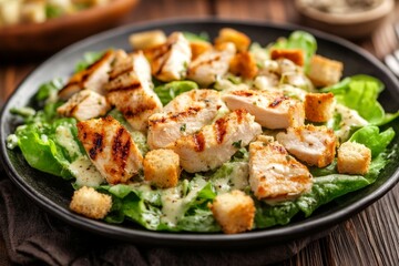 Grilled Chicken Caesar Salad - A Flavorful Feast