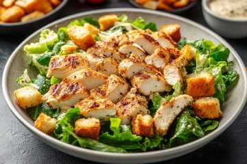 Grilled Chicken Caesar Salad: A Flavorful and Healthy Dish