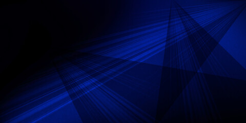 Obraz premium abstract blue background with lines, elegant space design