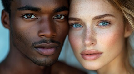 un couple mixte 