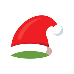 Santa Claus hat  vector