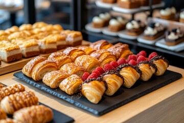 A Delightful Array of Freshly Baked Pastries