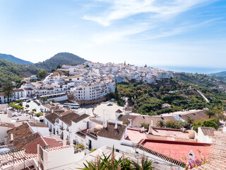 Whitewashed Village of Frigiliana in Malaga