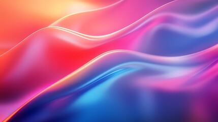 Obraz premium Glowing neon light rays forming an abstract dynamic background, vibrant and futuristic