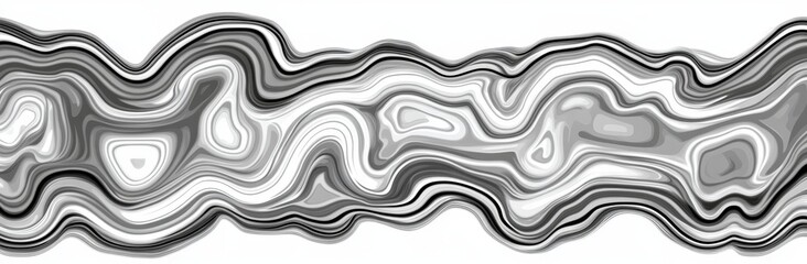 A vibrant, horizontal header designed with silver, pastel gray, and rich dark green hues, incorporating flowing, curved waves and graceful arcs.