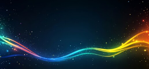 Obraz premium generating an abstract background composed of holographic, twisted forms