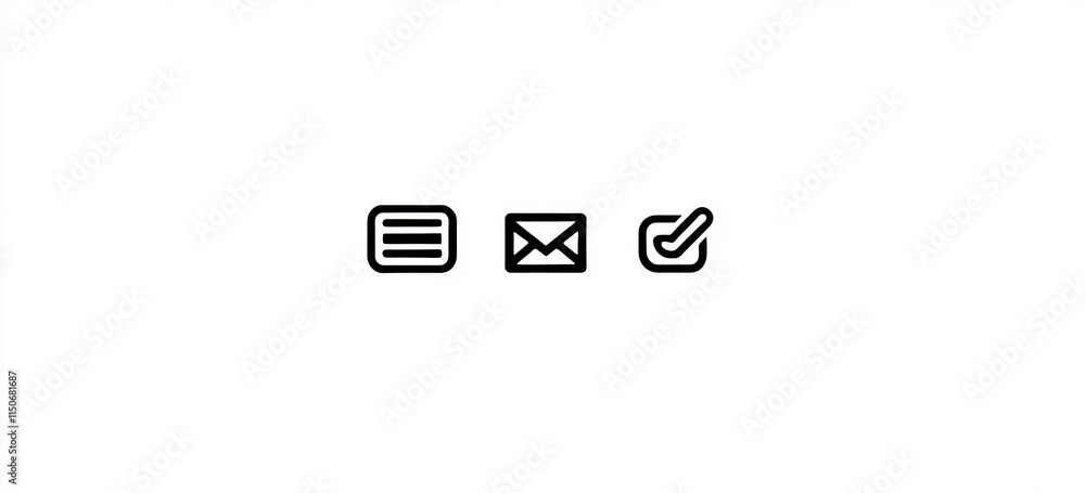 Poster 44 line icons focusing on web design and development, with editable strokes and a modern design.
