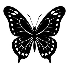 Butterfly Silhouette vector illustration