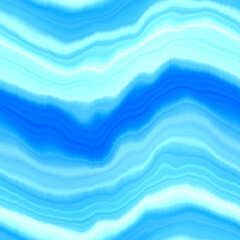 Modern summer striped blur wash seamless pattern background for trendy beach wear and coastal living designs. Repeatable alcohol ink bleed effect in blue white indigo colors