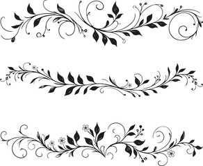 Elegant Floral Border Design