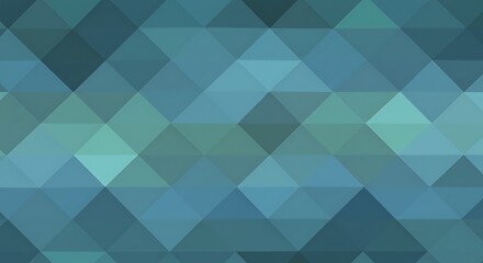 Abstract geometric pattern.  Triangles, polygons, and a mosaic of teal, blue, and grey shades.