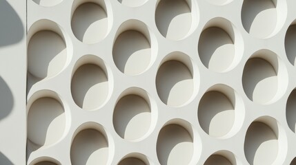 Modern architectural facade detail with geometric patterns for corporate design