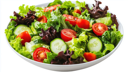 Fresh and light salad with natural ingredients, suitable for a fitness menu