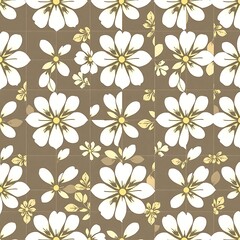 Floral Delight: Elegant Seamless Pattern 