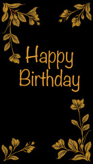 Obraz premium Pattern for birthday cards, covers, wallpaper, decorative paper . Oil painting