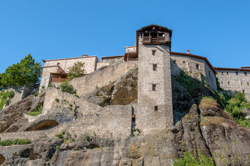 Fototapeta premium Views of the Meteora monasteries in Greece