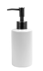 Soap bottle container isolated