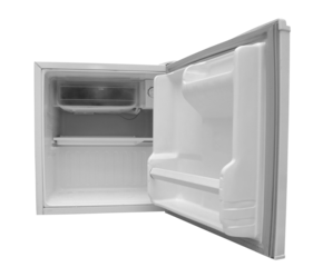 Freezer close up isolated