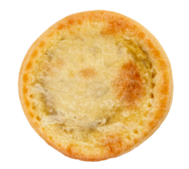 Meat pie close up