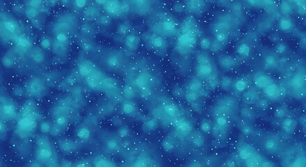 Fototapeta premium Abstract teal and blue color background. Bokeh spots and blurred texture.