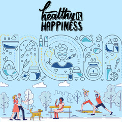 Health is wealth, maintain a clean and healthy lifestyle