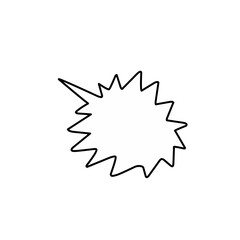 comic explosion bubble