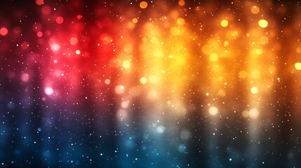 Obraz premium Abstract Colorful Bokeh Background With Glitter