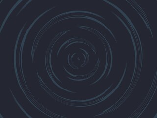 Abstract swirling circles background, dark blue, textured, hypnotic, modern design