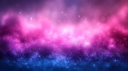 Obraz premium Abstract Pink Blue Glitter Background Sparkle