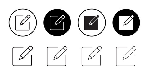 Register icon Flat art in black and white isolated