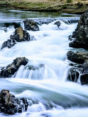 Waterfall in Iceland