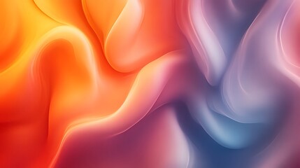 Obraz premium Abstract Colorful Swirling Waves Background Design