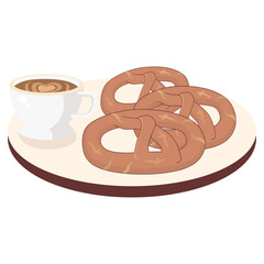 Deliciously Twisted: Stunning Vector Art of Brezen Pretzel Designs