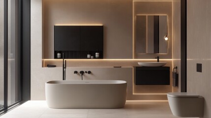 Modern Minimalist Bathroom Design