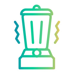 blender Line Gradient Icon